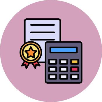 Certificate Vector Icon