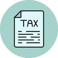 Tax Vector Icon