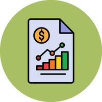 Bar Chart Vector Icon