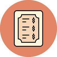 Price List Vector Icon