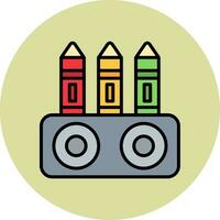 Crayon Vector Icon