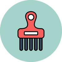 Afro Comb Vector Icon