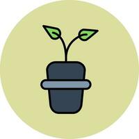 icono de vector de planta