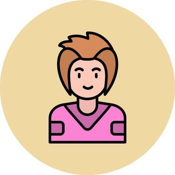 icono de vector de mujer