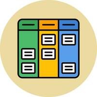 Kanban Vector Icon