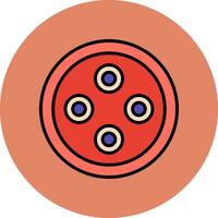 Plasmodium Falciparum Vector Icon