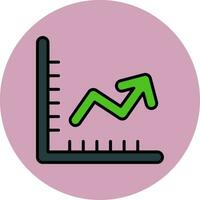 Graph Vector Icon