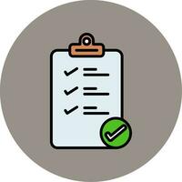 Checklist Vector Icon