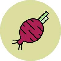 Beetroot Vector Icon