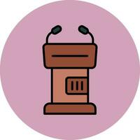 Lectern Vector Icon