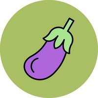 Eggplant Vector Icon