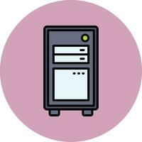 Computer Case Vector Icon
