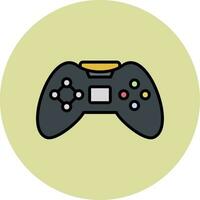 icono de vector de controlador de juego