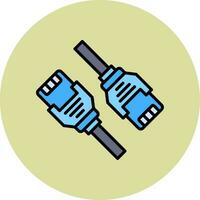 Network Cable Vector Icon