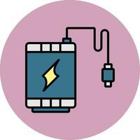 Power Bank Vector Icon