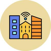 Smart City Vector Icon