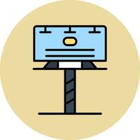 Billboard Vector Icon