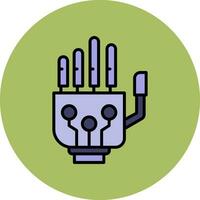 Robotic Hand Vector Icon