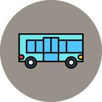 icono de vector de bus