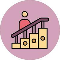 Escalator Vector Icon