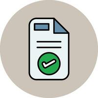 Document Vector Icon