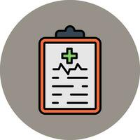 Medical Report Vector Icon