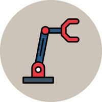 Robotic Arm Vector Icon