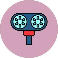 Stereoscope Vector Icon