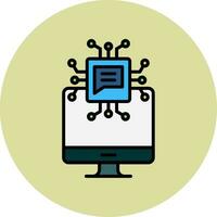 Artificial Intelligence Vector Icon