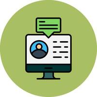 Digital Assistant Vector Icon