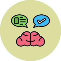 Thinking Vector Icon