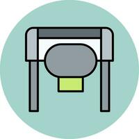 Textile Printing Vector Icon