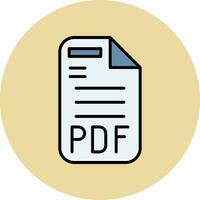Pdf Vector Icon