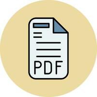 Pdf Vector Icon