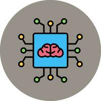 Artificial Intelligence Vector Icon