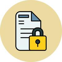 Secure Folder Vector Icon