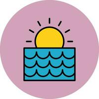 Sunrise Vector Icon