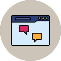 Chat Vector Icon