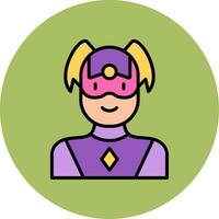 Superhero Vector Icon