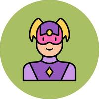 Superhero Vector Icon