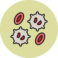 White Blood Cell  Vector Icon