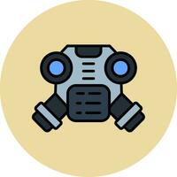 Gas Mask Vector Icon