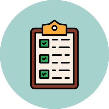 Checklist Vector Icon