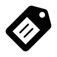 Tag Vector Glyph Icon For Personal And Commercial Use.