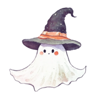 fantasma strega cappello ai generativo png