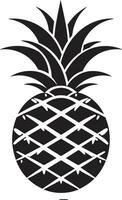 Artistic Pineapple Vector Modern Pineapple Badge