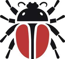 Bug Kingdom Emblem Monarch Seal vector