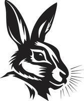 Black Hare Vector Logo A Versatile and Adaptable Logo for Any Industry Black Hare Vector Logo A Professional and Elegant Logo for Your Brand