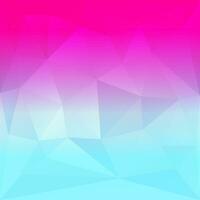 abstract background with pink and blue triangles vector