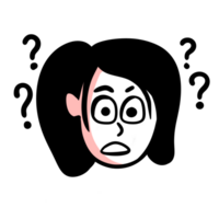 facial expression sticker png